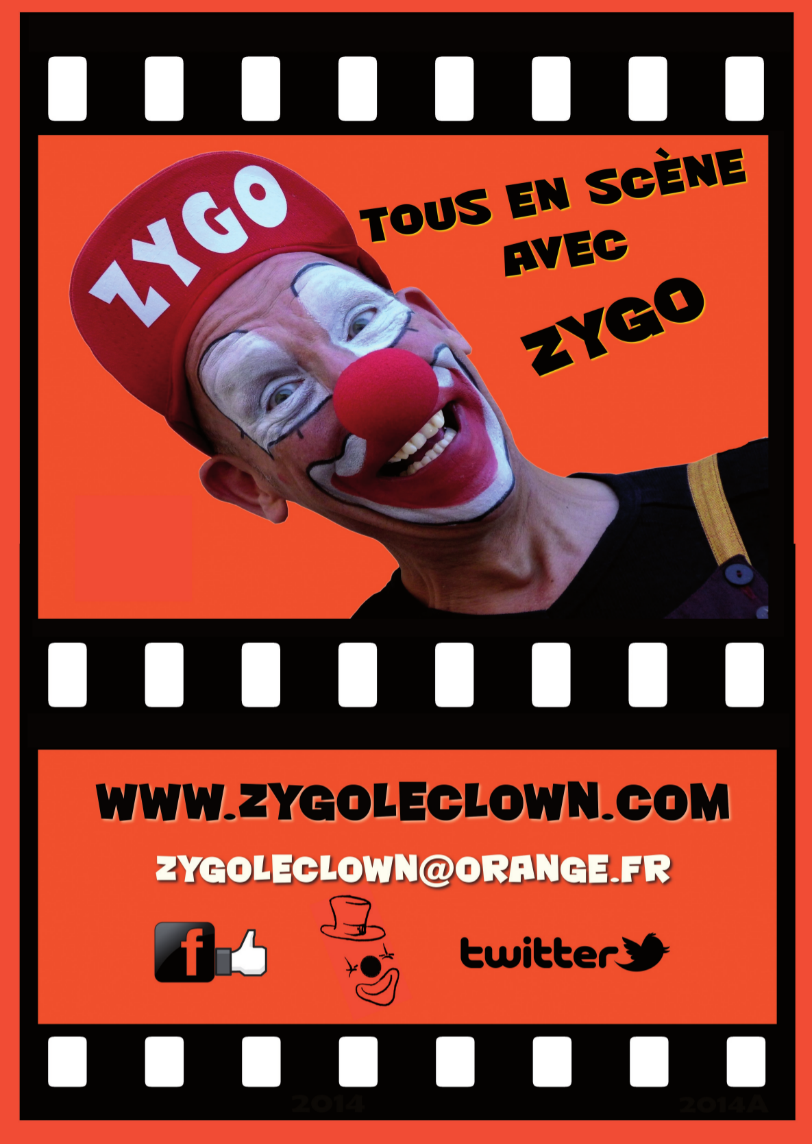 Animation de clown rigolo 